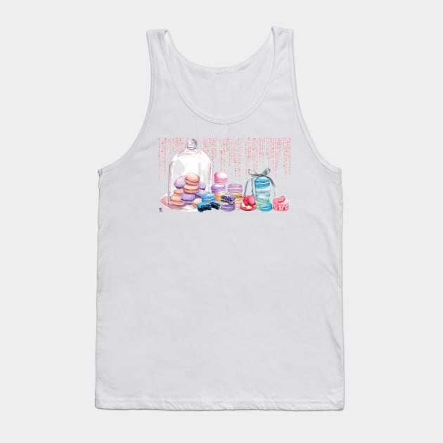 Macarons lover Tank Top by Viper Unconvetional Concept